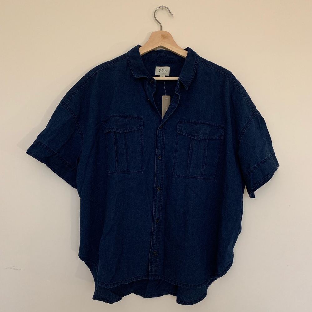 Oversized chambray T-shirt NWT